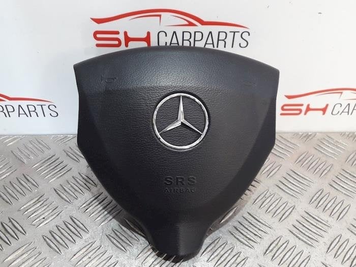 Airbag gauche (volant) d'un Mercedes A-Klasse, 3 mois de garantie, Utilisé, -, -