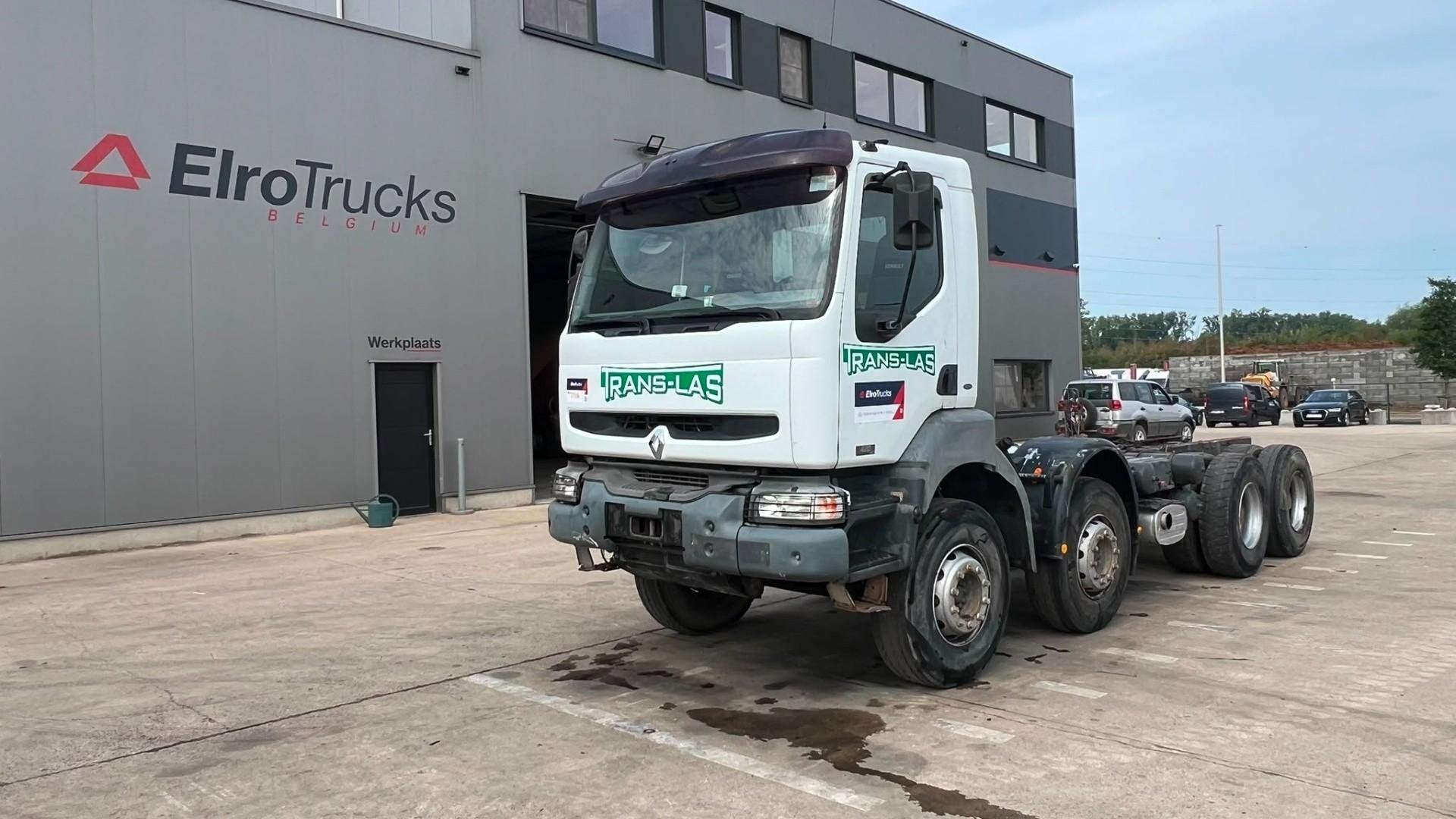 Renault KERAX 420 (8X4 / LAMES / BIG AXLE / GRAND PONT / STE, Achat, Entreprise, Autres couleurs, ABS