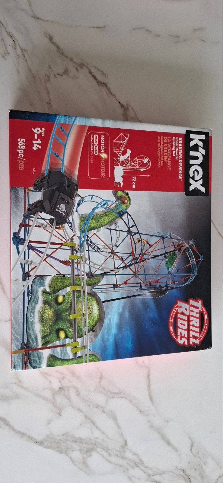 Lego K'NEX Thrill Rides Kraken's Revenge, Kinderen en Baby's, Speelgoed | Bouwstenen, Verzenden, Gebruikt, K'nex