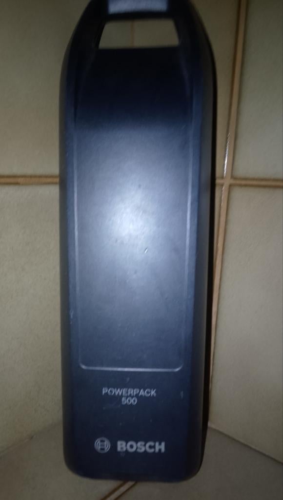 Bosch powerpack 500 frame, Enlèvement