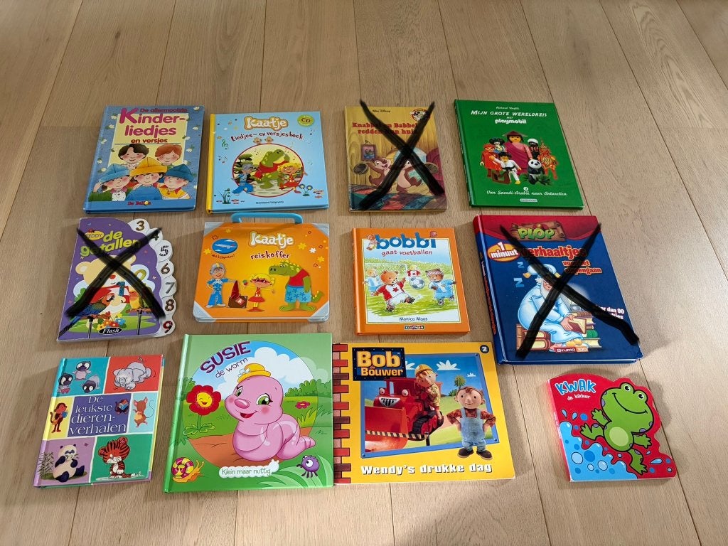 Boekjes aan 0.5 euro en 1 euro per stuk te koop, Enlèvement ou Envoi, 2 à 3 ans