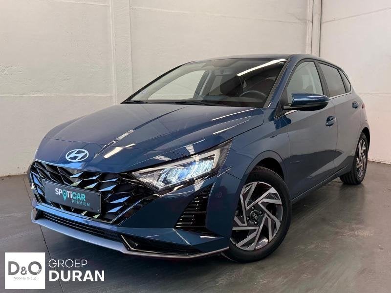 Hyundai i20 ., Auto's, 121 g/km, Blauw, https://public.car-pass.be/vhr/1f1a4155-fa75-43db-843b-f8dfada5efd9, 5 deurs