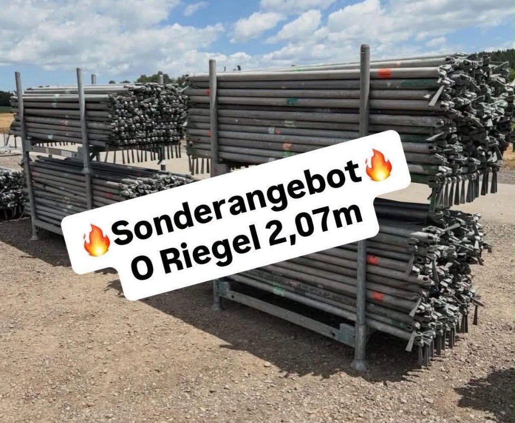 Gebruikte Layher O-Riegel 2,07 m – Speciale Aanbieding!, Doe-het-zelf en Bouw, Ophalen of Verzenden, Gebruikt, Overige typen, 5 meter of hoger