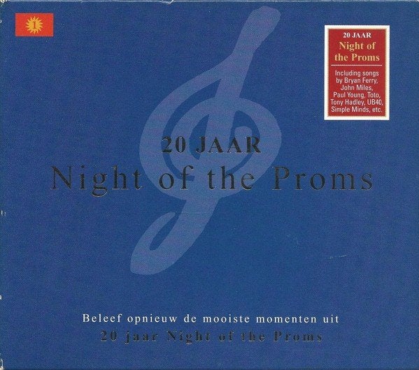 CD 20 Jaar Night Of The Proms, Ophalen of Verzenden, Gebruikt