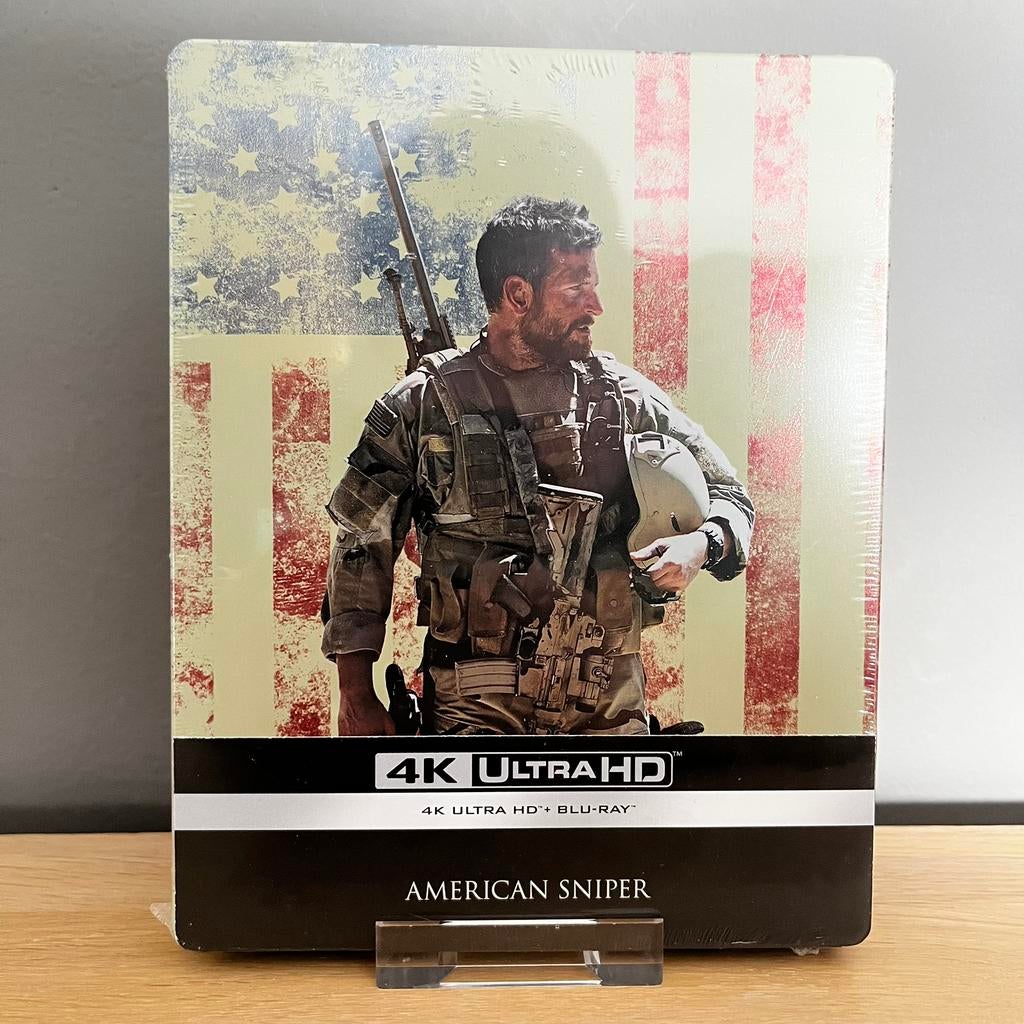American Sniper — Édition Steelbook 4K Ultra HD scellée, Enlèvement ou Envoi, Neuf, dans son emballage, Drame