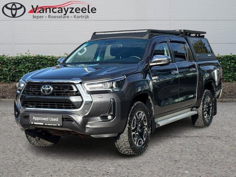Toyota Hilux Comfort+trekhaak+camera+gps+sens V+A, Autos, Argent ou Gris, Achat, Noir, https://public.car-pass.be/vhr/13e2d708-759f-4bc9-98d9-500896bdb007