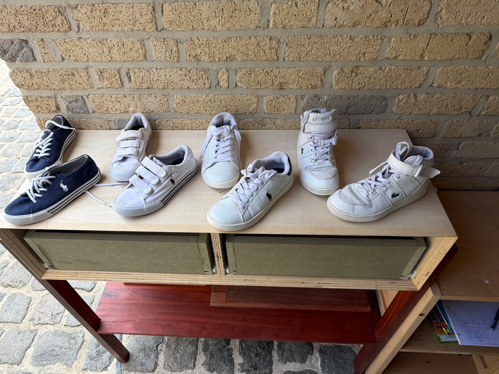 4 paar kinderschoenen, Ophalen, Gebruikt, Jongen of Meisje, Schoenen