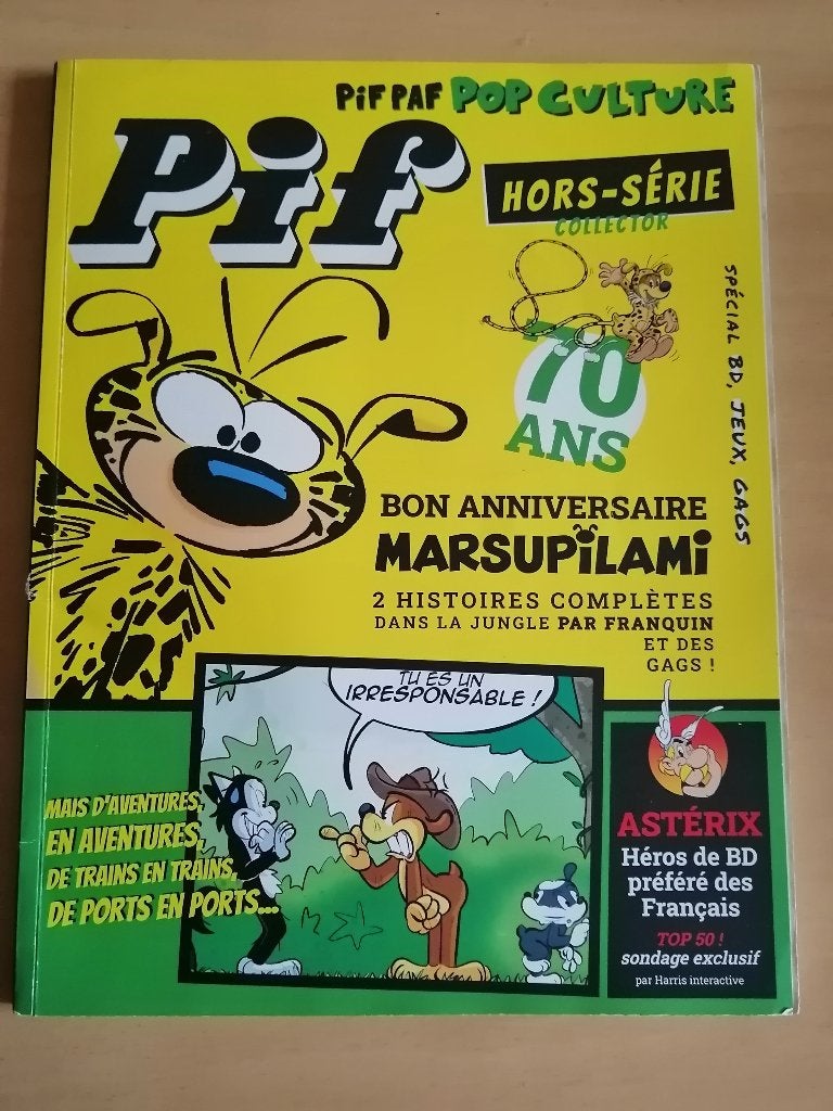 Pif hors série 2022 : les 70 ans du Marsupilami, Enlèvement ou Envoi