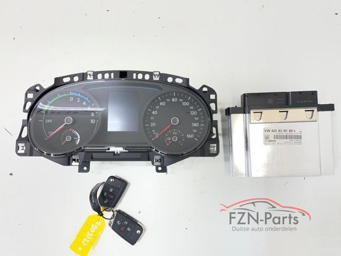 VW Golf 7 E-Golf Starterset KM-Teller Sleutel, Ophalen of Verzenden, Gebruikt