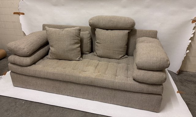 zetel, Huis en Inrichting, 100 tot 125 cm, 125 cm of meer, Zo goed als nieuw, Stof
