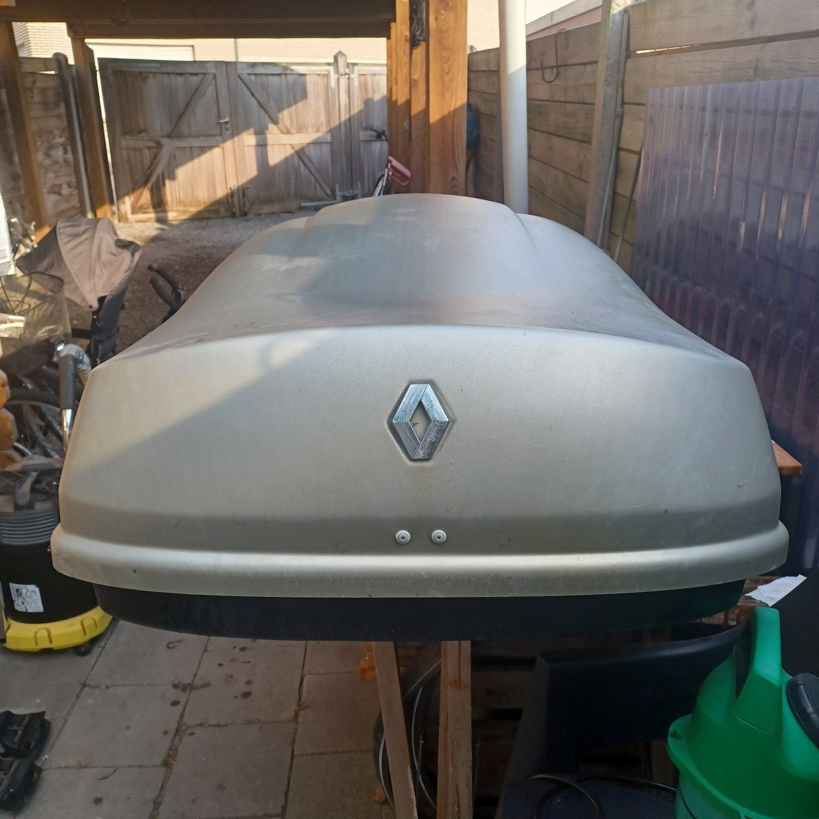 compleet dakkoffer Renault met dakdragers, Auto diversen, Dakkoffers, Ophalen