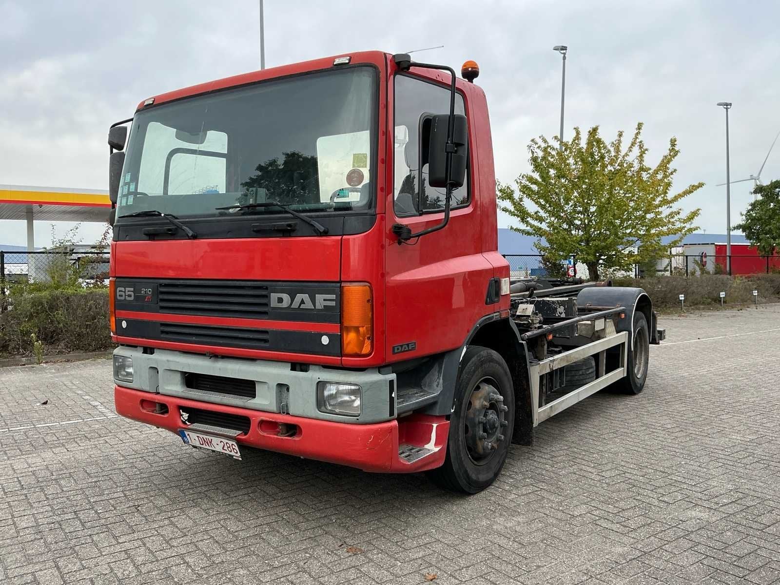 DAF 65.210 ATI 1993 Crochet pour camion/conteneur, Autos, Achat, Entreprise, Autres carburants, DAF