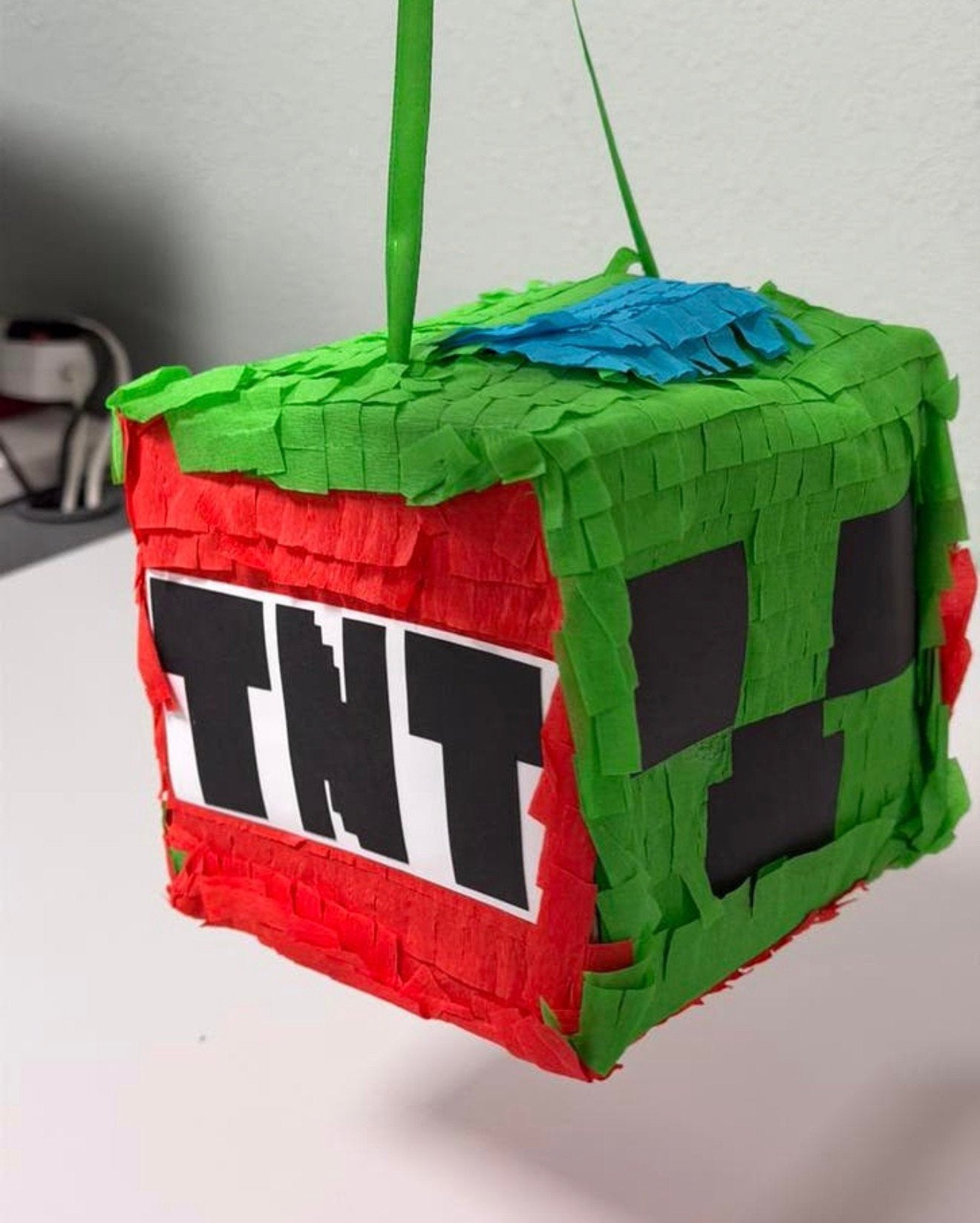 Minecraft Creeper TNT Piñata 16cm cado gift box game gaming, Diversen, Cadeauverpakkingen, Ophalen of Verzenden, Nieuw, Cadeaudoos