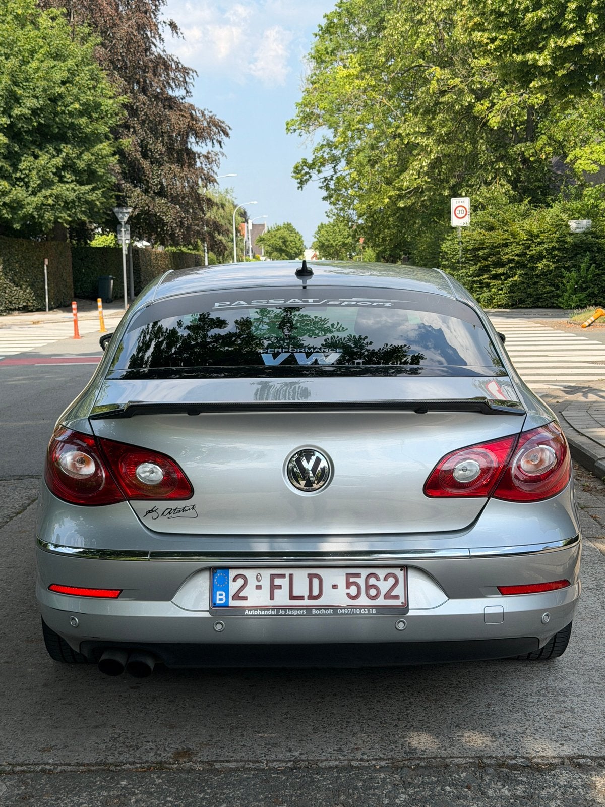 Volkswagen Passat CC, Auto's, Automaat, Euro 5, Passat CC, Zwart