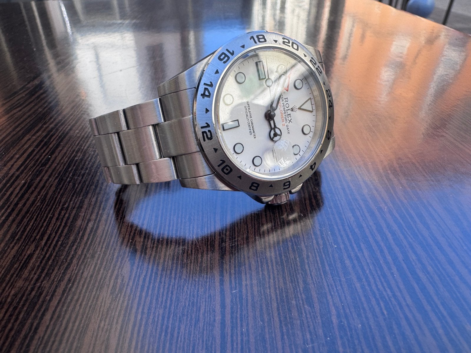Rolex Explorer II zeer goede staat Auto., Ophalen of Verzenden, Zo goed als nieuw, Rolex