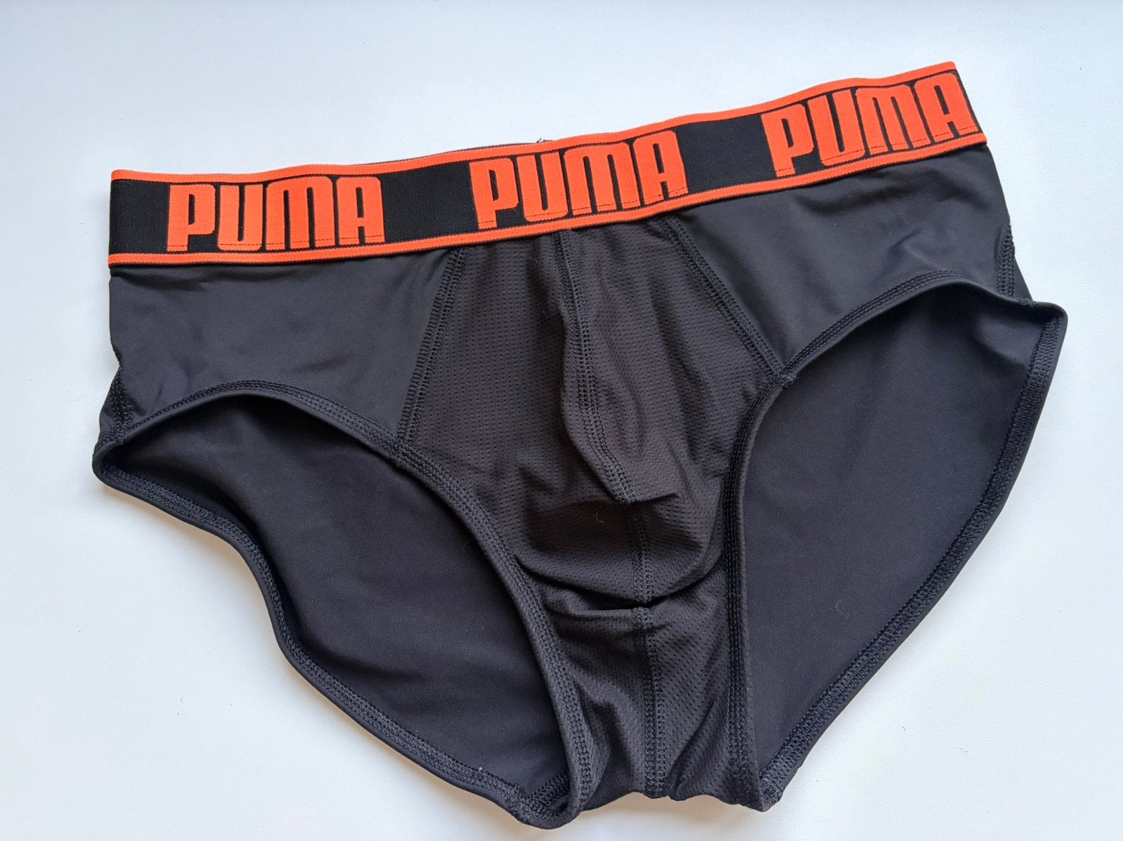 Puma Sportslip Polyamide, Verzenden, Zwart, Slip