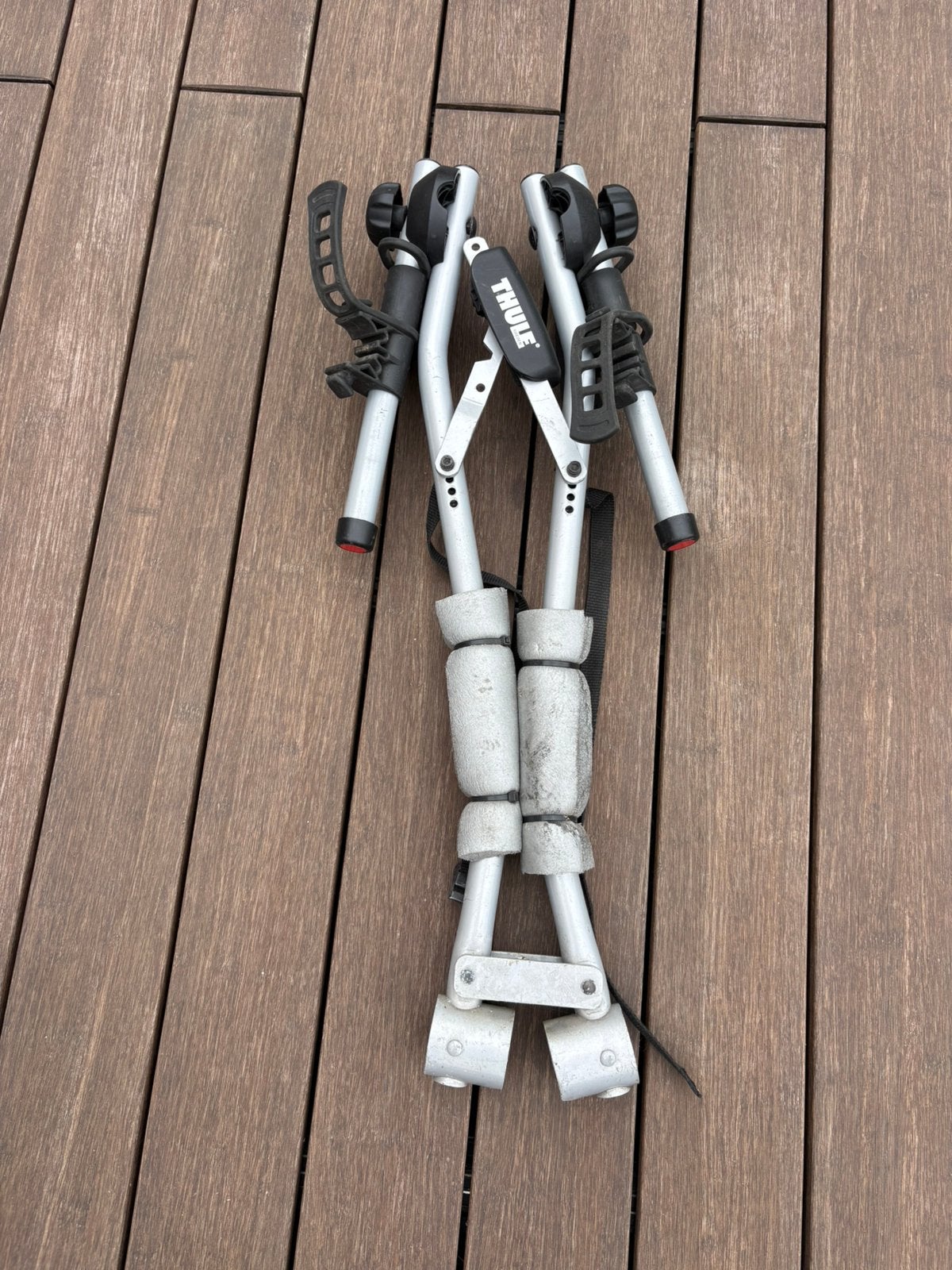 Porte velo thule 2 vélos, Vélos & Vélomoteurs, Enlèvement, Utilisé