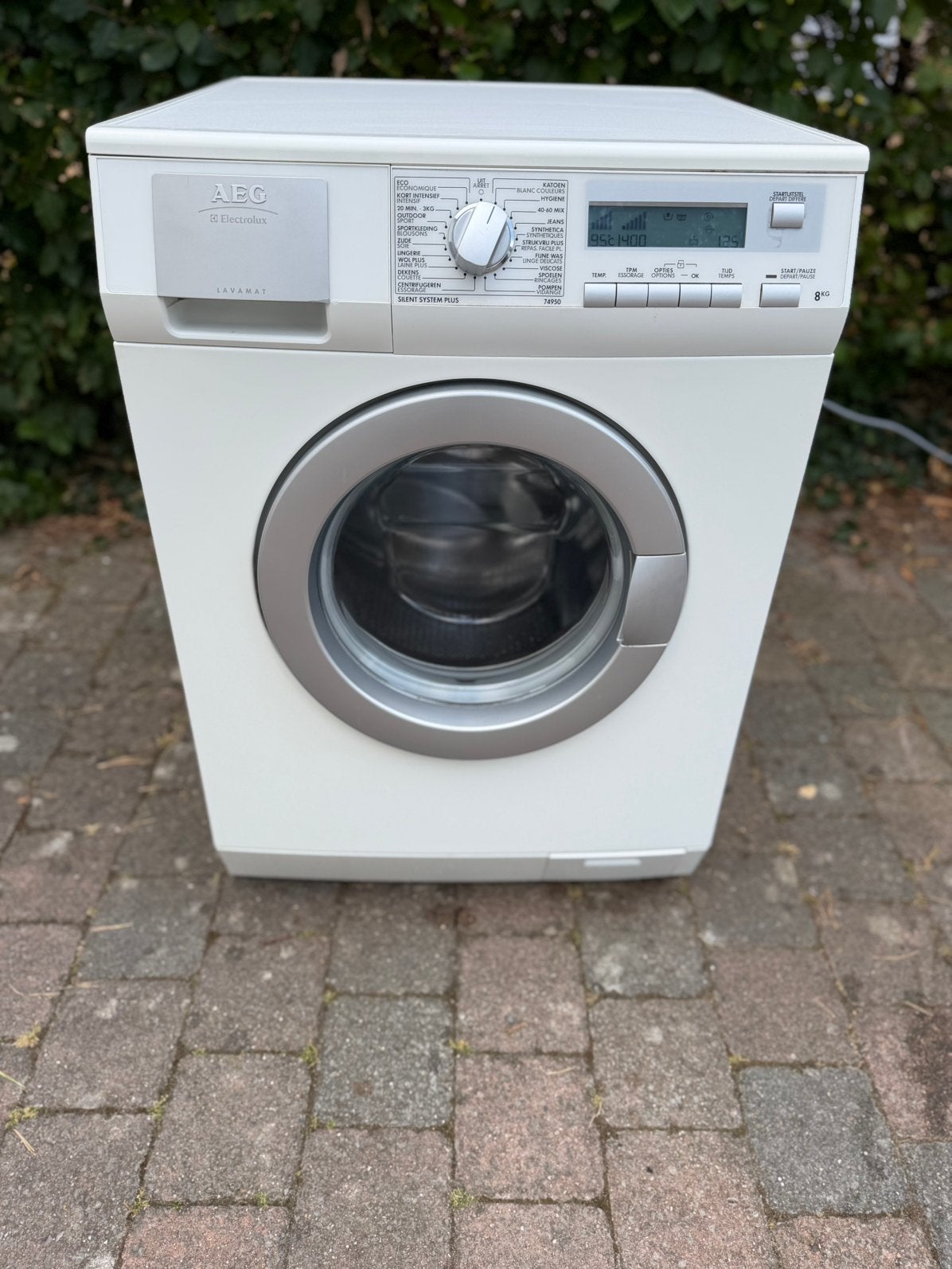 wasmachine AEG A+++ 1400T 8kg werkt uitstekend!, Electroménager, Enlèvement ou Envoi, Comme neuf