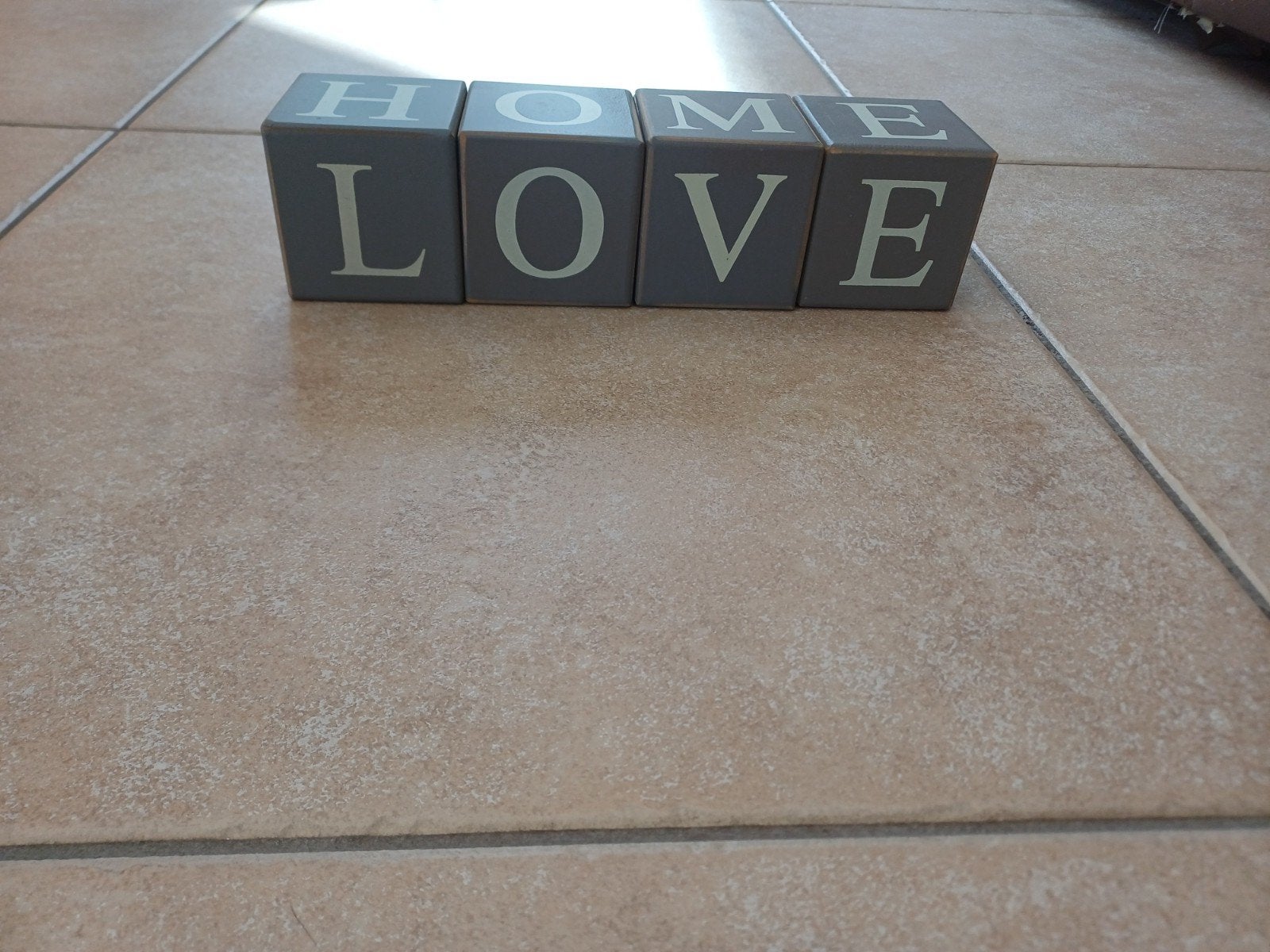 decoratie letters, Ophalen