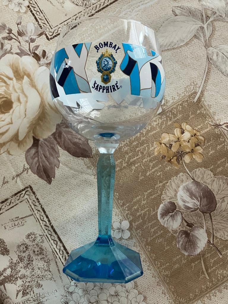 Bombay sapphire glas, Verzamelen, Ophalen of Verzenden