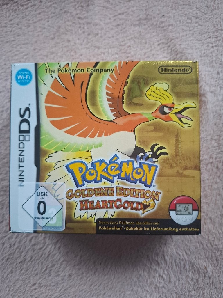 Pokemon heartgold goldene edition (DS)  met pokewalker, Ophalen of Verzenden
