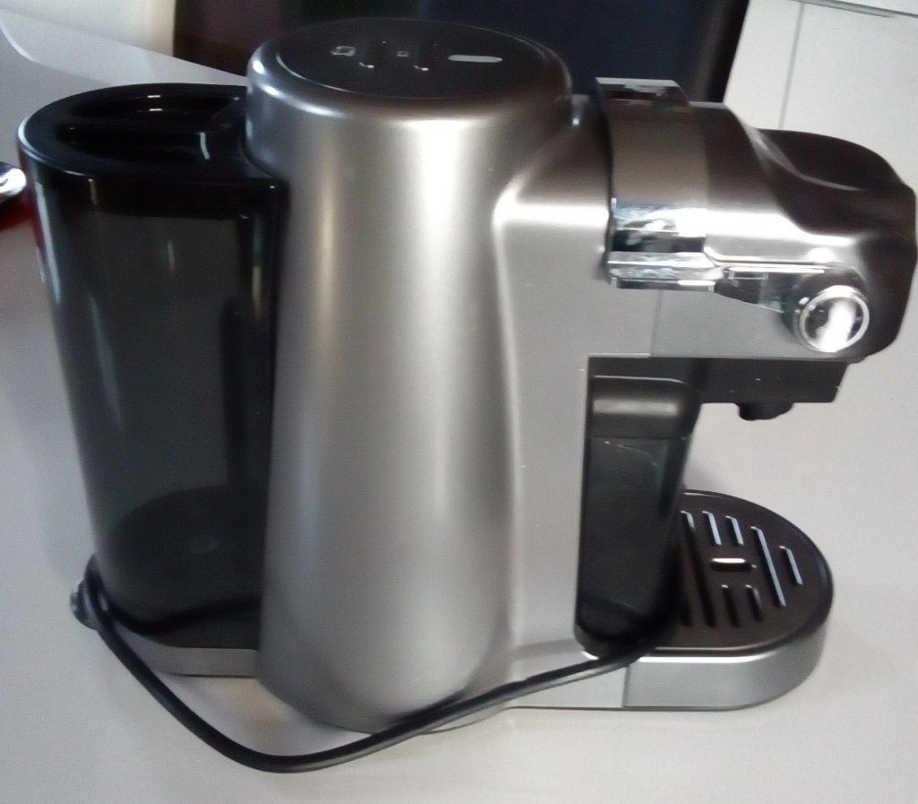 expresso, Elektronische apparatuur, Ophalen, Gebruikt, Koffiepads en cups, Afneembaar waterreservoir