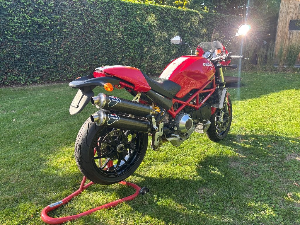 Ducati monster S4R 998 Testastretta, 2 cilinders, Sportuitlaat, Occasion, Motorrijbewijs A