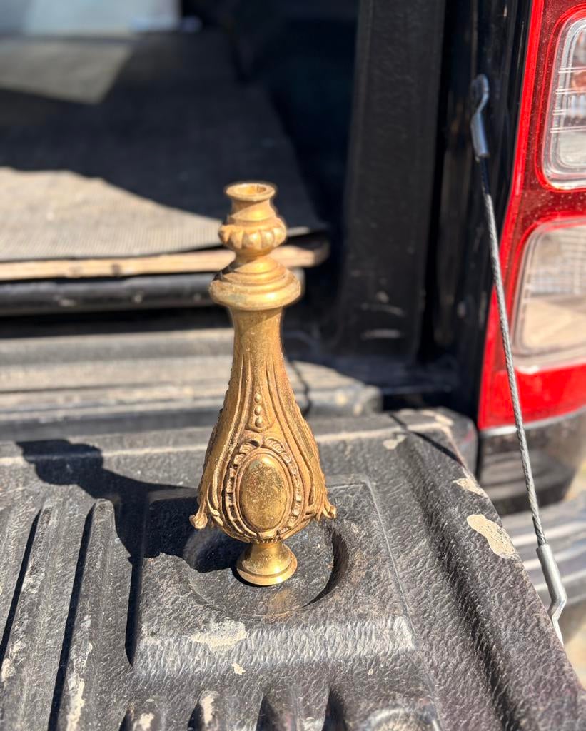 Antiek Messing Ornament - Louis XV-stijl - Massief, Antiek en Kunst, Ophalen