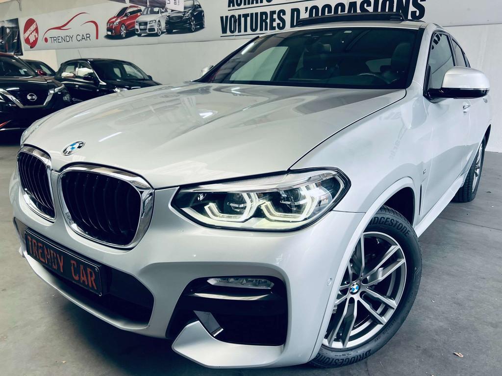 BMW X4 xDrive20iA+PACK M+HUD+PANO+KEYLESS+CARNET+GARANTIE, Automaat, 1998 cc, Gebruikt, 4 cilinders