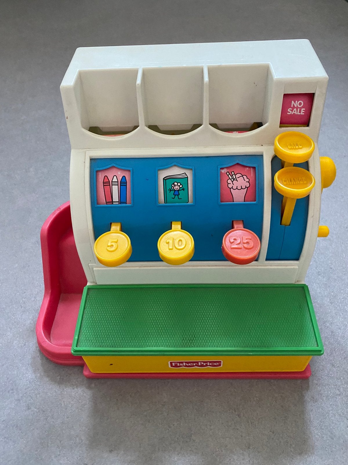 Speelgoedkassa Fisher Price, Kinderen en Baby's, Speelgoed | Fisher-Price, Ophalen of Verzenden, Gebruikt, Met geluid