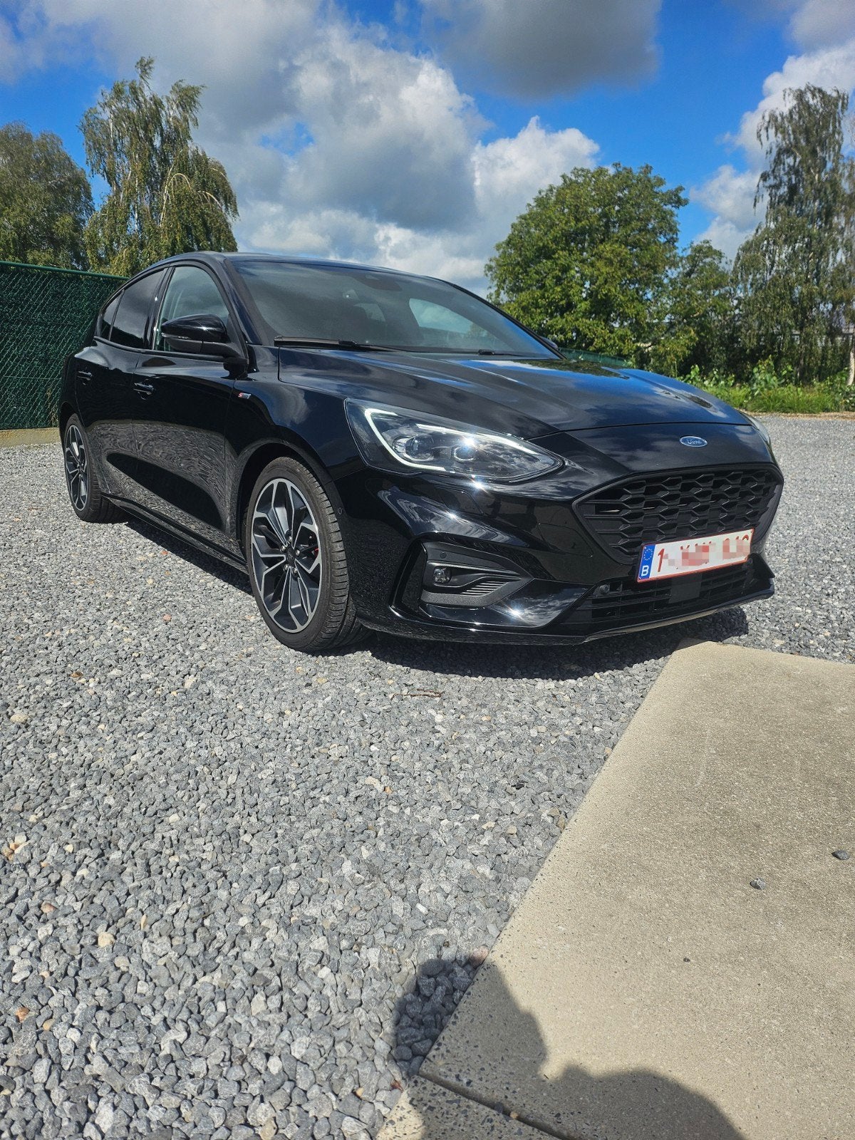 Ford Focus St-Line 1.0 ecoboost, Stof, Zwart, Handgeschakeld, 5 deurs