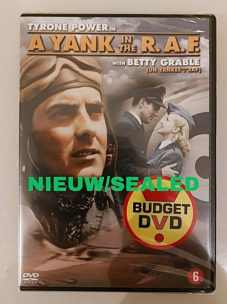 SPLINTERNIEUW IN FOLIE: A Yank In The R.A.F. ZELDZAAM, Cd's en Dvd's, Ophalen of Verzenden, Nieuw in verpakking, Oorlog