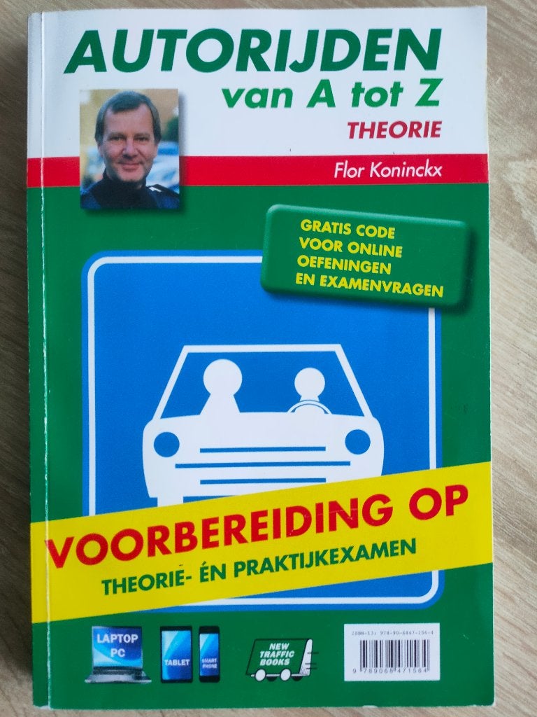 Boek autorijden voorbereiding rijexamen theorie en praktijk, Livres, Enlèvement, Comme neuf, Ne s'applique pas, Flor Koninckx