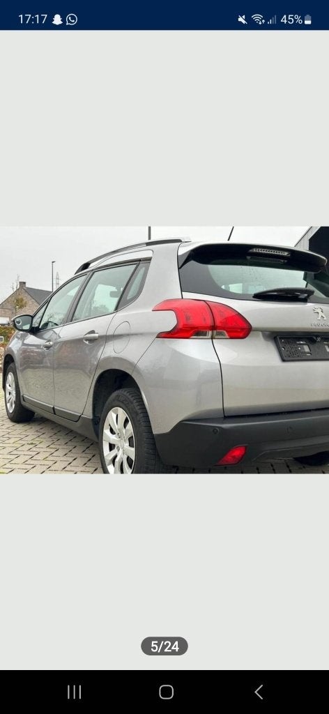 Peugeot 2008, Auto's, Voorwielaandrijving, Euro 5, Zwart, 1199 cc