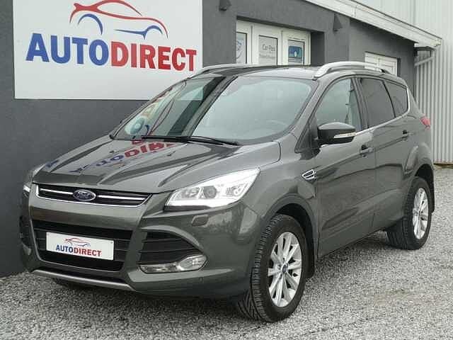 Ford Kuga 1.5 EcoBoost AWD Titanium Cuir, Navi, Xenon, Cam, Automaat, Zwart, USB, Bedrijf