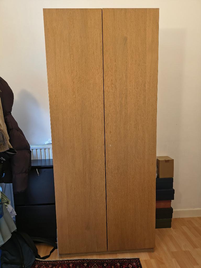 Ikea Pax, Comme neuf, Enlèvement, Chêne, Avec tablette(s)