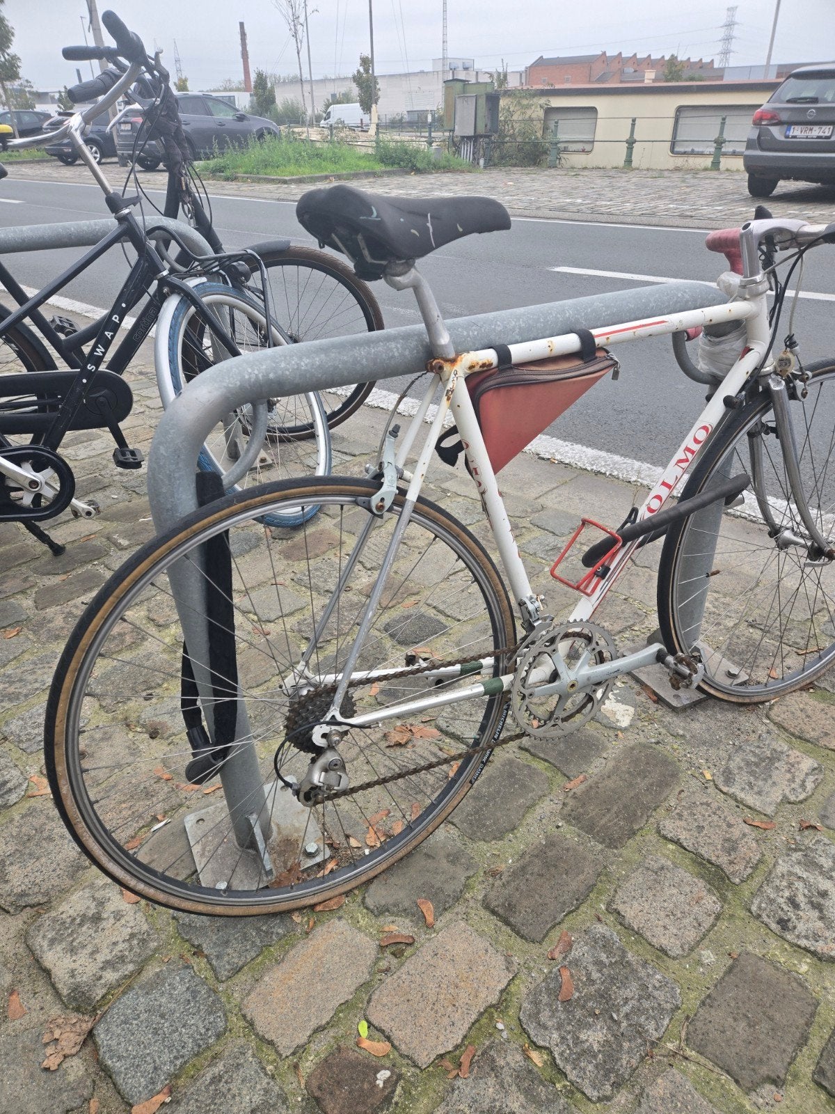 Vintage OLMO koersfiets, Fietsen en Brommers, Ophalen
