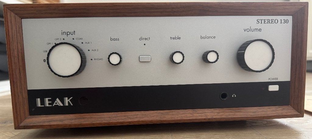 Versterker LEAK 130 - nieuwstaat - was 999 nu 499 euro, Audio, Tv en Foto, Versterkers en Ontvangers, Nieuw, 60 tot 120 watt, Stereo
