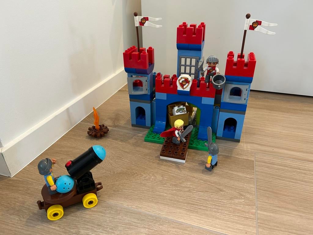 Duplo ridderkasteel, Ophalen, Gebruikt, Compleet, Duplo