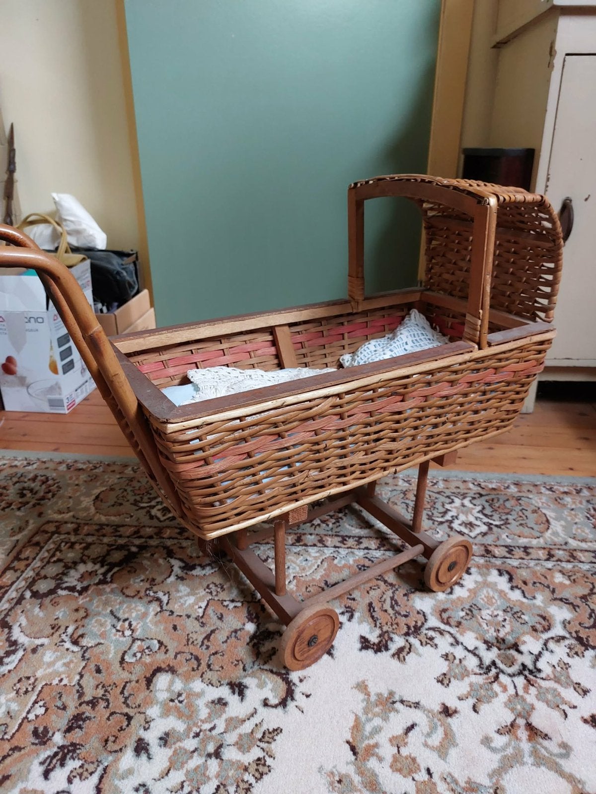 Prachtige, authentieke antieke poppenwagen uit de jaren 50, Enlèvement