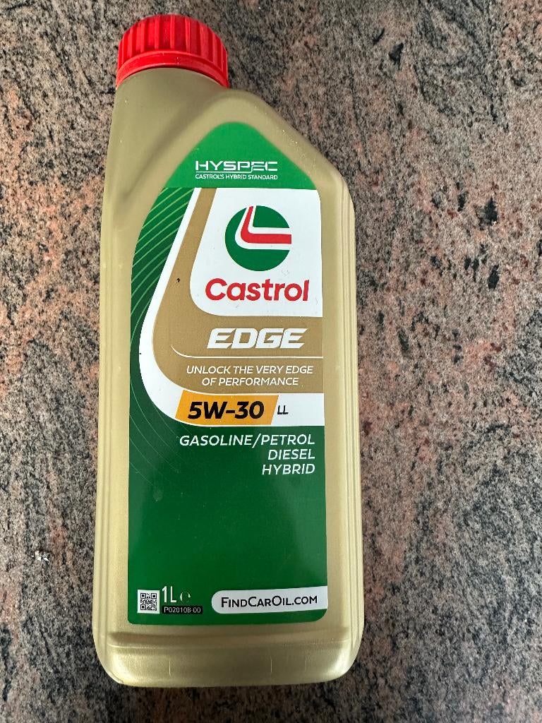 olie Castrol Edge 5W-30, Ophalen