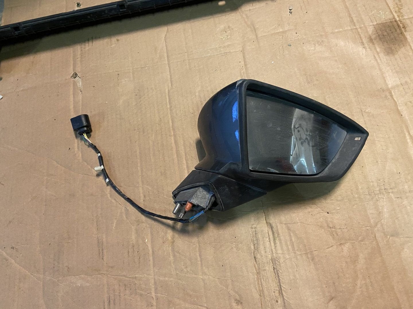 Seat Leon 5F buitenspiegel rechts, Gebruikt, -, -, Ophalen of Verzenden