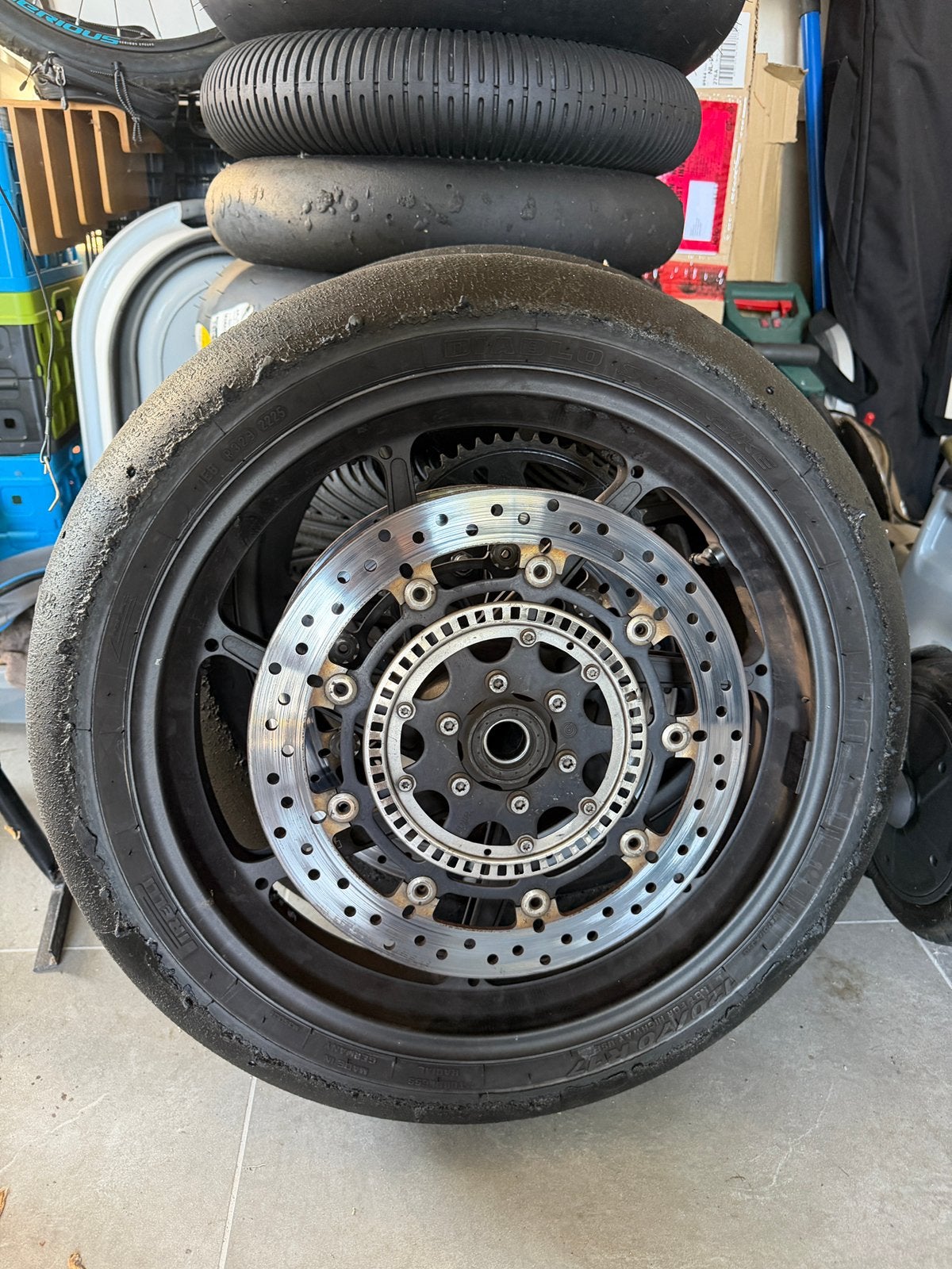 S1000rr k46 velgen HP velgen gesmeed, Motoren, Ophalen, Gebruikt