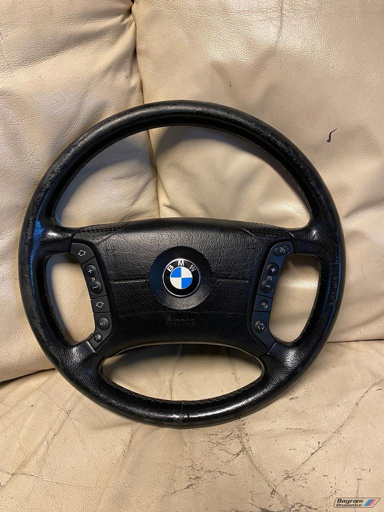Bmw X5 stuur mf zwart leder E39 E53 5-serie stuurwiel, Gebruikt, -, -, Ophalen of Verzenden