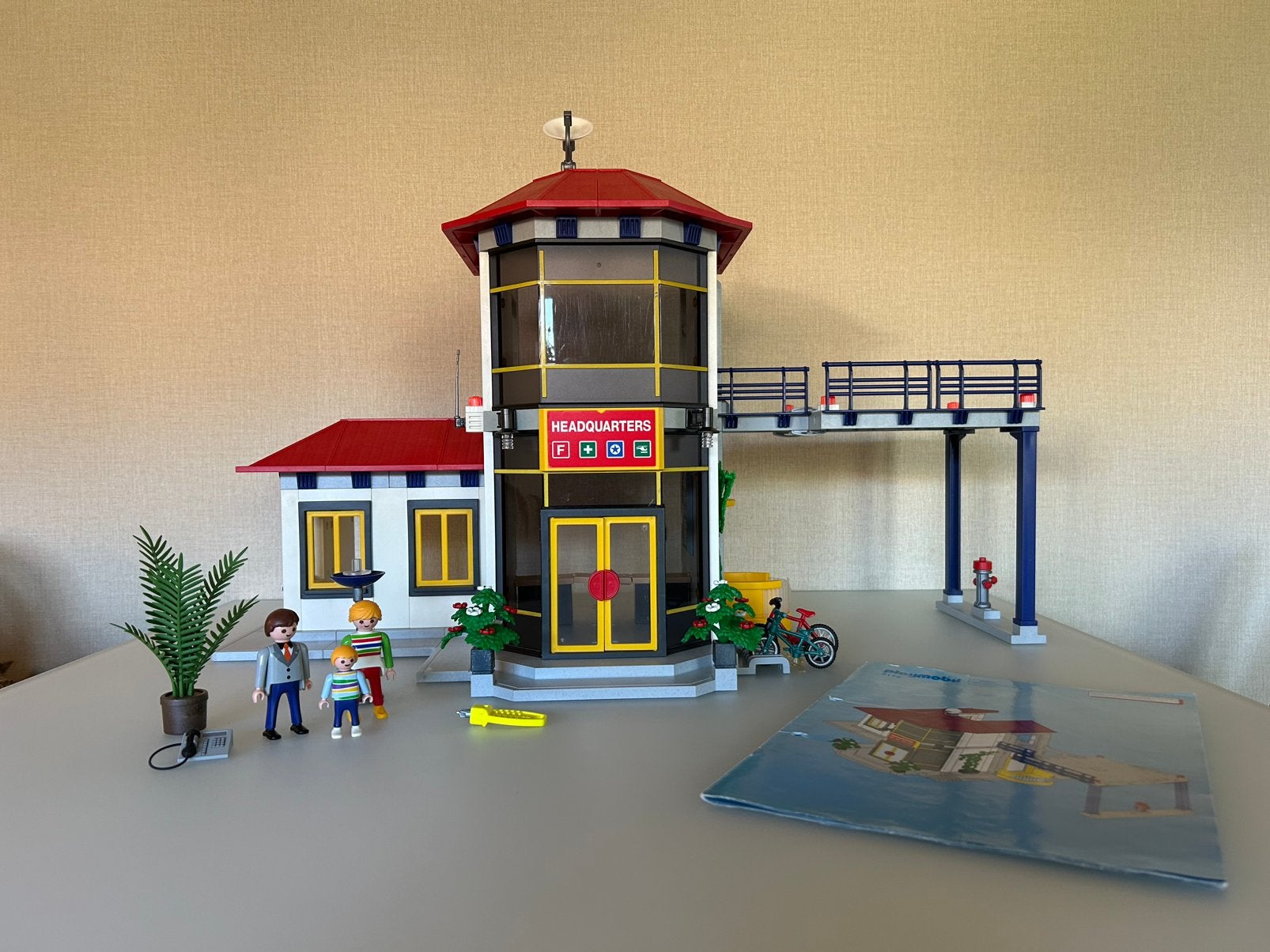 Playmobil 3175 - brandweerkazerne, Enfants & Bébés, Enlèvement ou Envoi, Bâtiment, Comme neuf, Kit complet