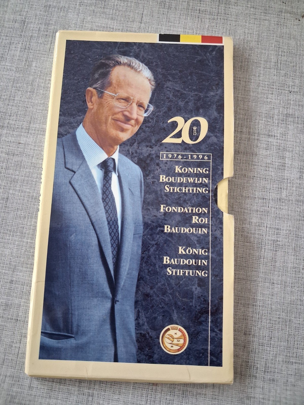 Belgie 250 fr fondation 1996 AG PROOF !!!!, Ophalen of Verzenden
