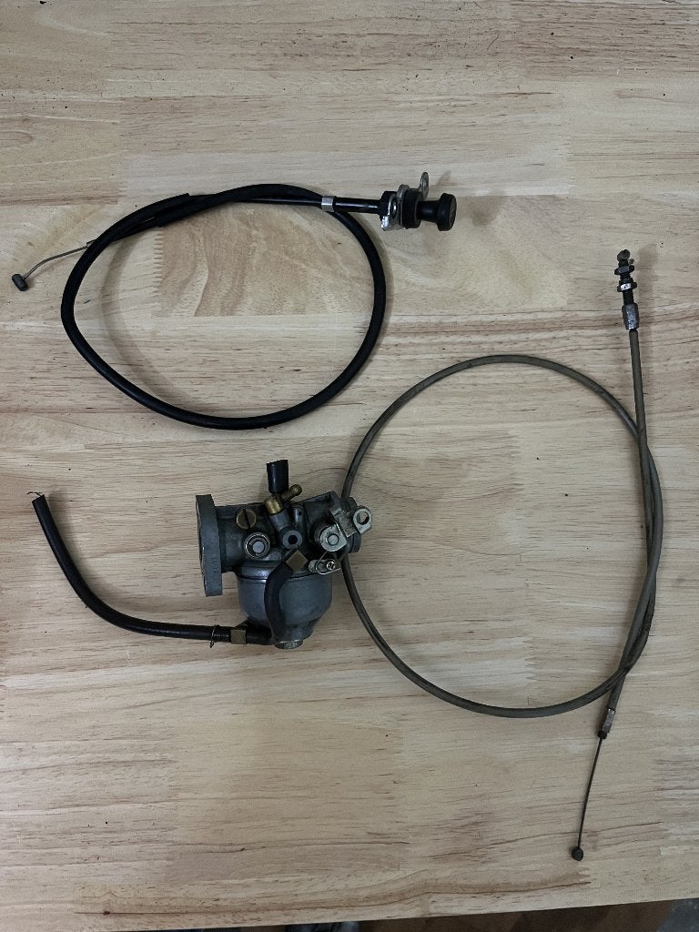 Honda CF50 CF70 Chaly carburateur + kabels, Ophalen of Verzenden