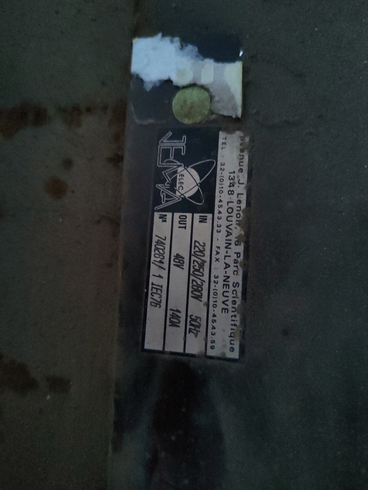 Transformer 220/250/280 to 48 V AC, Enlèvement ou Envoi