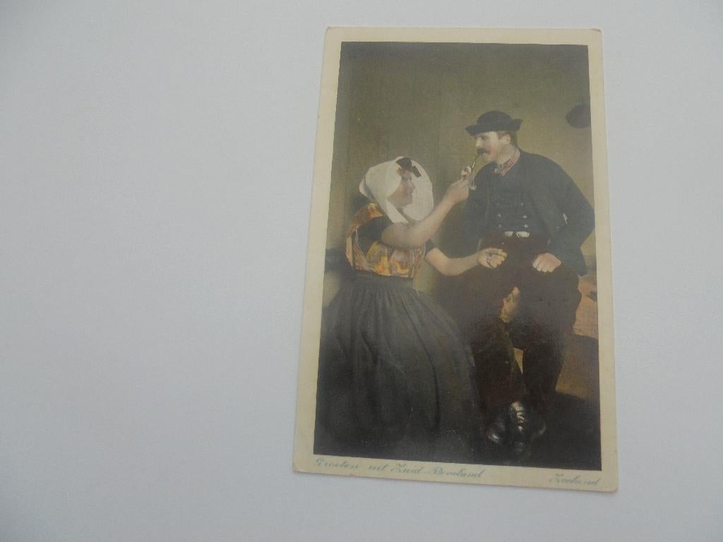 groeten uit zuid beveland- zeeland, Collections, Cartes postales | Pays-Bas, Envoi, 1920 à 1940, Affranchie, Zélande
