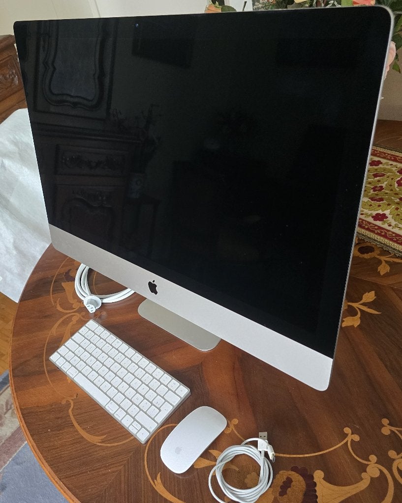 iMac Retina 5K 27" (2019) i5 3,7 GHz / 24 Go Ram/GPU 8Go, Computers en Software, Apple Desktops, Ophalen, HDD en SSD, 2,120 Terra